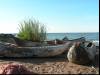 Fischermen's boat at the lake